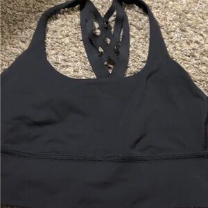 Women's Lululemon Black Sports Bra